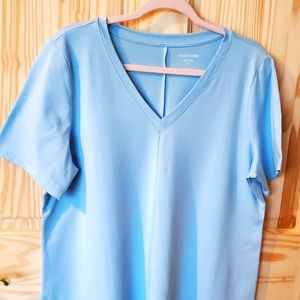 Eileen Fisher Fine Jersey Tshirt Dress Lg